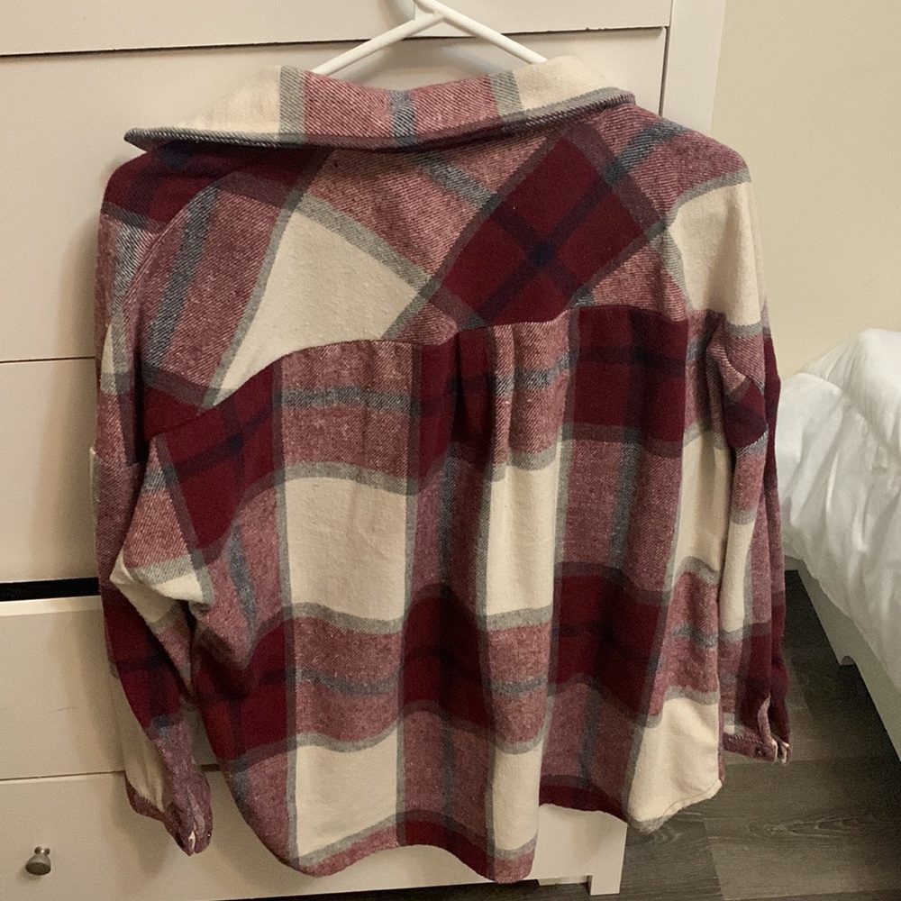 FALL PLAID shacket - Picture 3 of 3